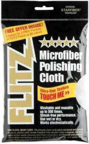 Flitz Mc200 Microfiber Polishing Cloth 16X16 Gray